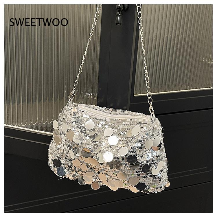 Tas Selempang Mini Bucket Sequ - Fashion Street Night ulasan dan harga