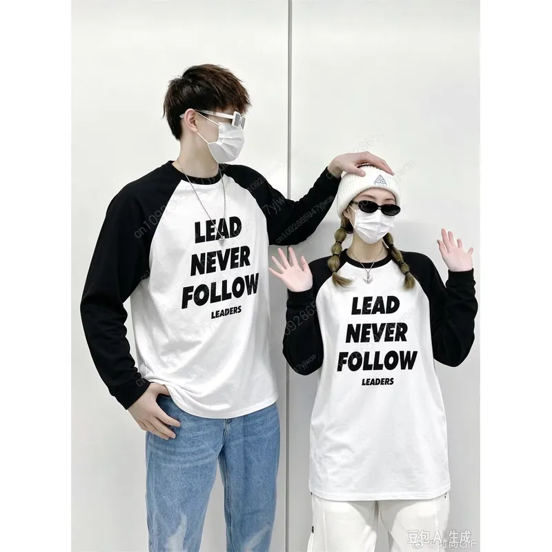 Kaos Lengan Panjang Kasual den - Street Fashion Y2K ulasan dan harga