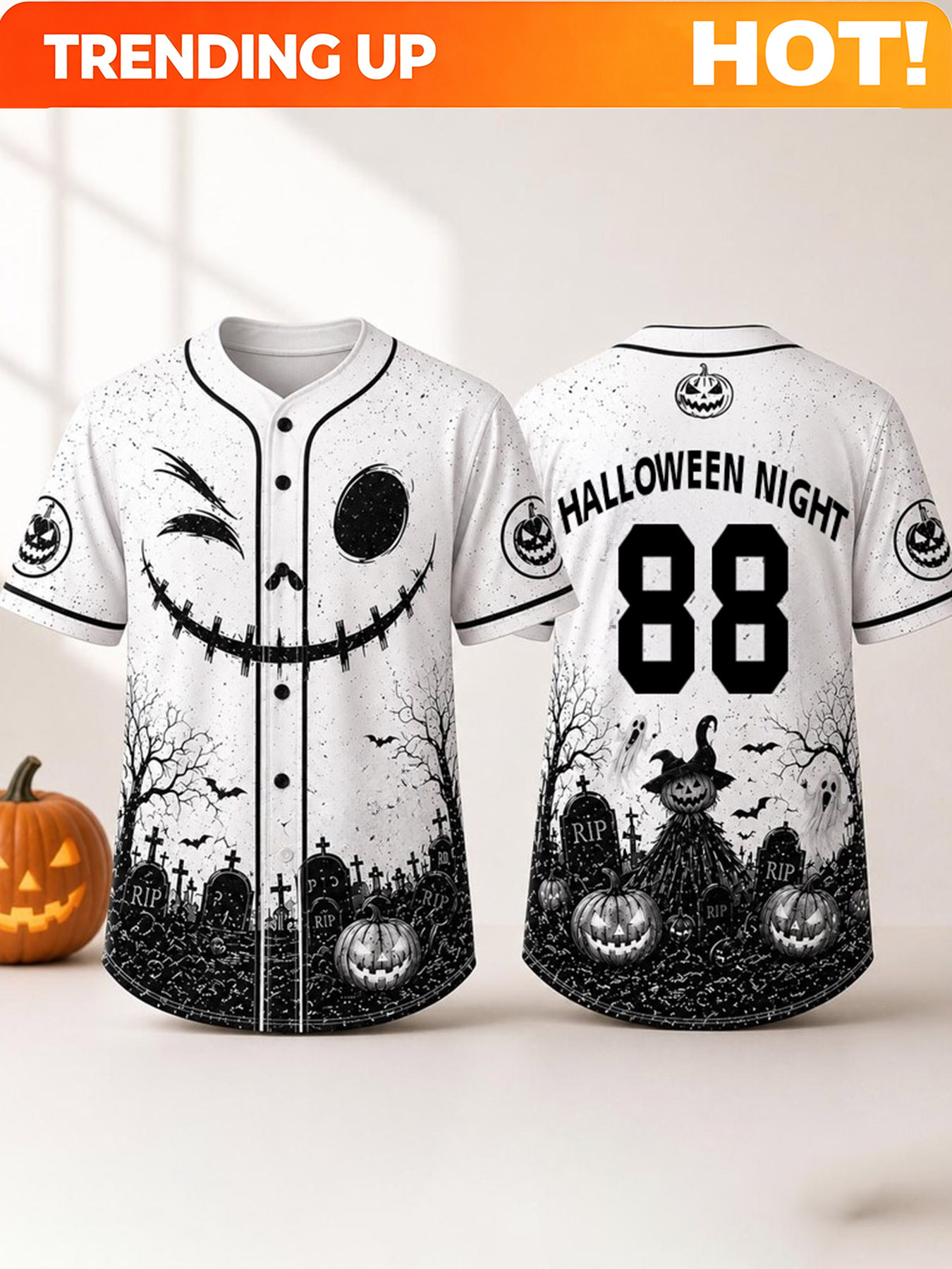 Kaos Baseball Grafis Gaya Jala - Fashion Street Night ulasan dan harga